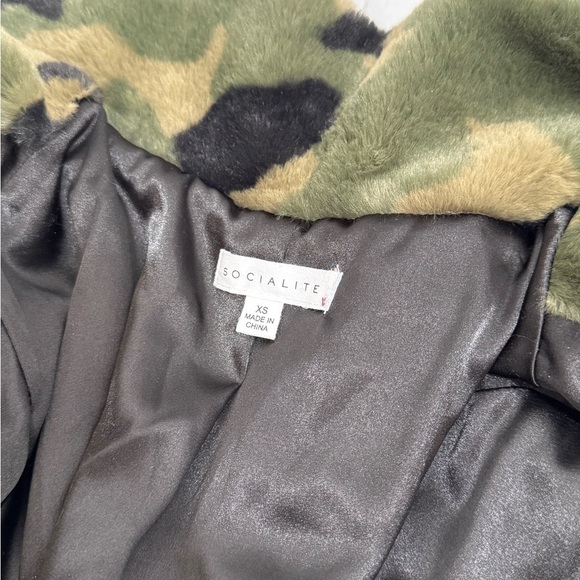 SOCIALITE Bomber Camo Andi Jacket Size XS - Picture 6 of 7